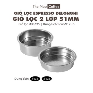 Giỏ Lọc Hai Lớp 51mm | Pressurised dual wall filter baskets