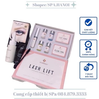 combo Uốn mi phủ đen Sabbuha Collagen Hàn Quốc Hiệu Lash lift