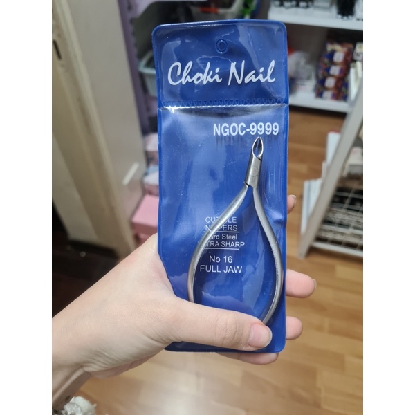 Kìm nhặt da Vina ,ngọc 9999 bạc siêu bén mũi bán nguyệt Và vuông