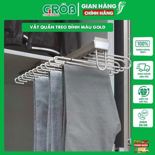 Giá treo BG Grob - Vắt quần treo đỉnh màu gold