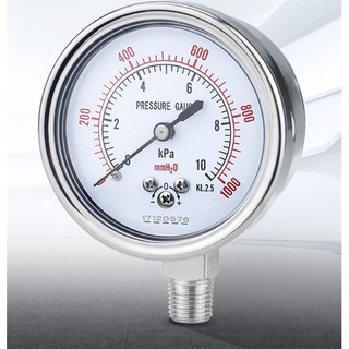 Đồng hồ đo áp suất gas cho máy rang cà phê 2.5kpa, 5kpa, 10kpa