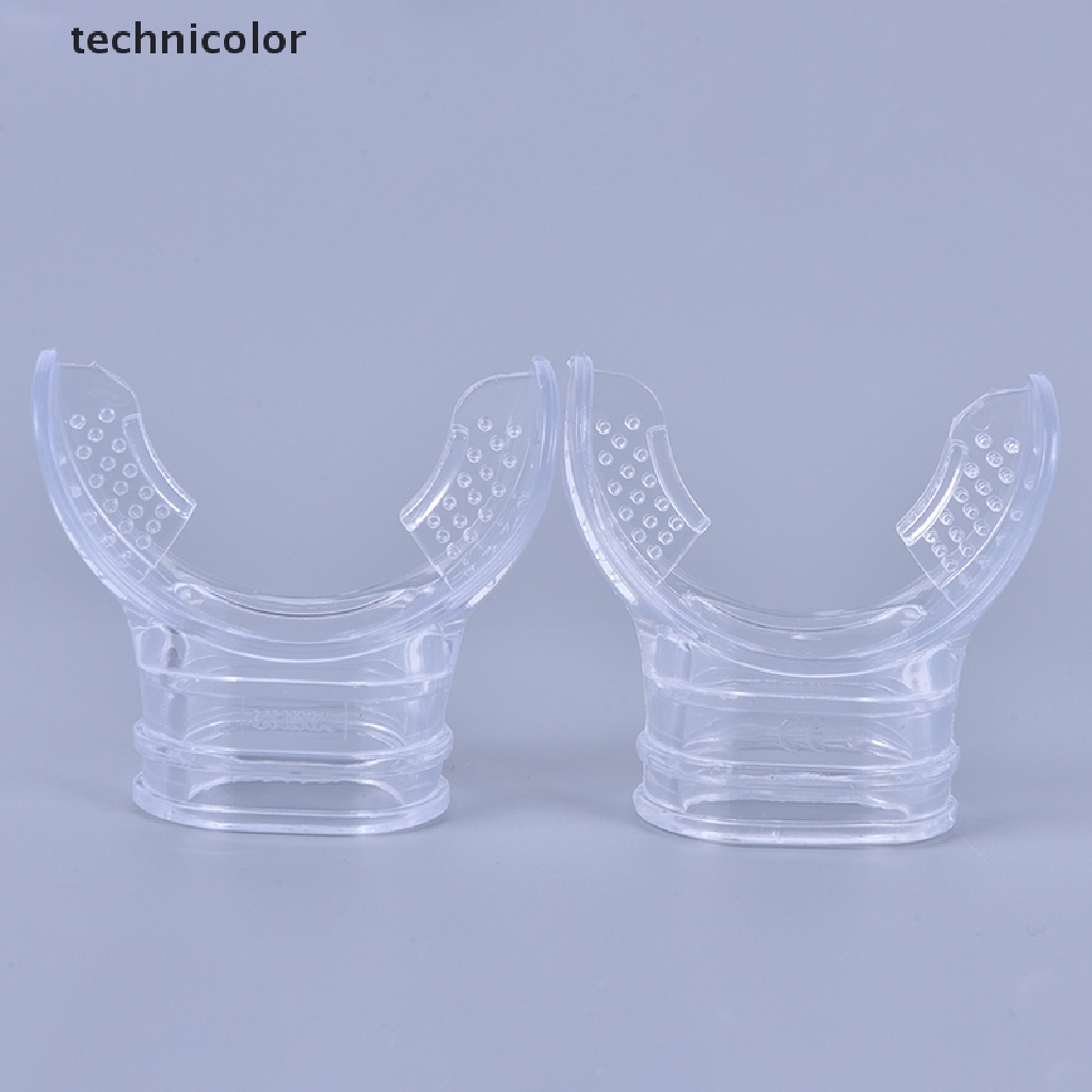 1 Ống Thở Lặn Bằng Silicone Trong Suốt