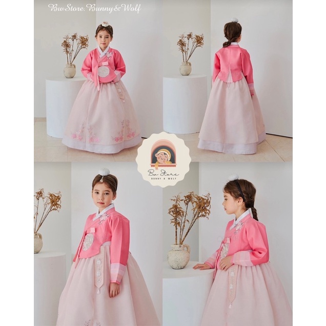 Hanbok Cao Cấp Hàn Quốc Chính Hãng cho bé đủ size 80-160cm