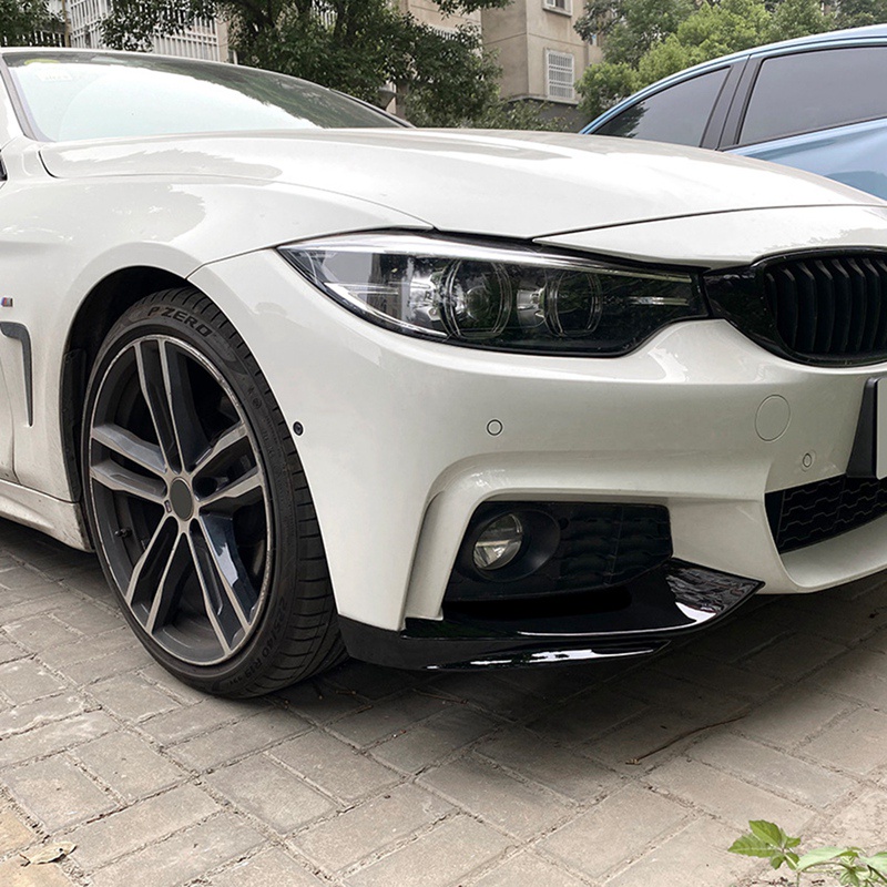 Đối với BMW 4-Series F32 F33 F36 M-Tech 2014-2020 Cản trước Bộ khuếch tán góc môi Bộ khuếch tán Bộ chia cánh lướt gió Bộ bảo vệ