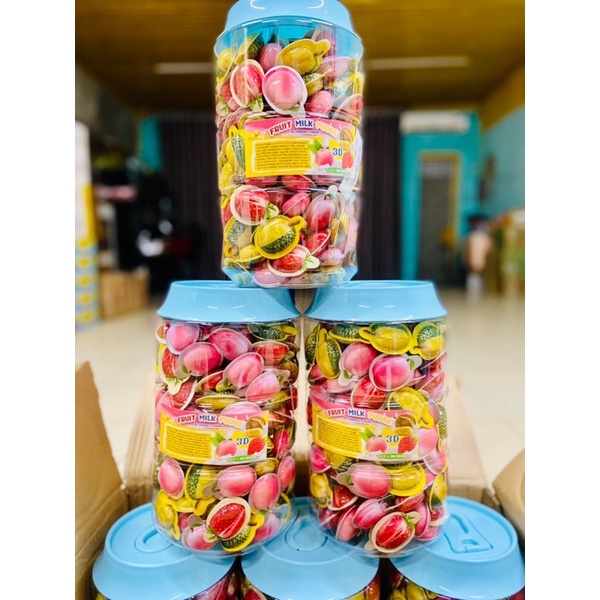 Kẹo 3D 1kg kèm hộp siêu cute