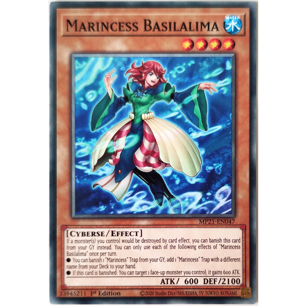 [Thẻ Yugioh] Marincess Basilalima |EN| Common