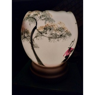 Đèn xông gốm sứ bát Tràng