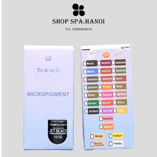 Mực xăm tập biotouch - mực đặc, nhanh bám 15ml