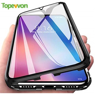  Dành Cho iPhone 17 16 15 14 13 12 11 Pro X Xs Max Plus Ốp Lưng Kính Hai Mặt 360 Full Cover 