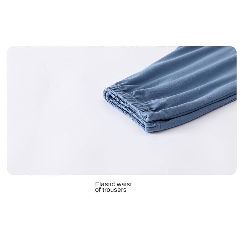 Bộ Đồ Ngủ Tay Dài Chất Liệu Cotton Nguyên Chất In Họa Tiết Hoạt Hình Dễ Thương Thời Trang Cho Nữ