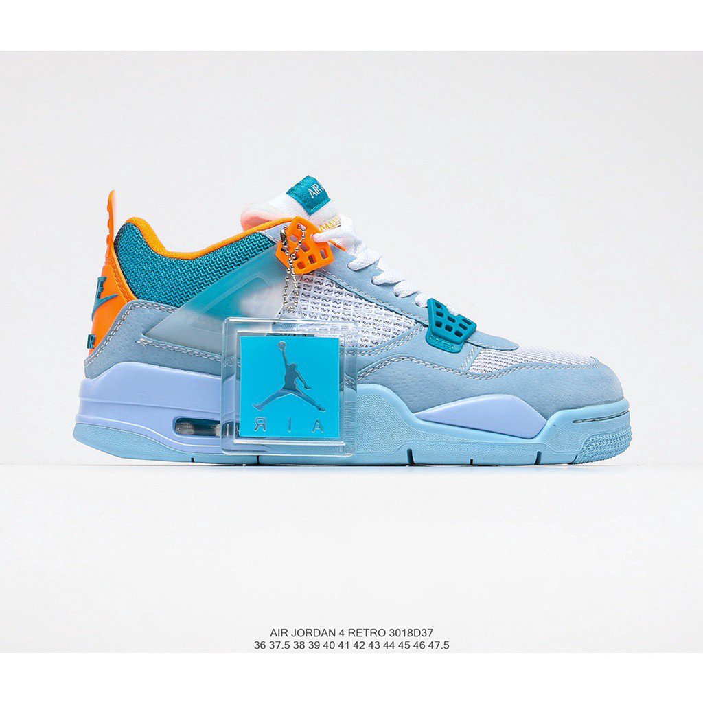 Giày Bóng Rổ NikeUnion LA x Air Jordan 4 Retro SPOff Noir Michael AJ4 Z1UK 2HJZ Dành Cho Nam Và Nữ