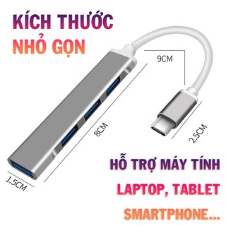 USB HUB 3.0 Hub USB 3.0 Splitter - USB3.0 Type-C Hub Adapter- LAMJAD