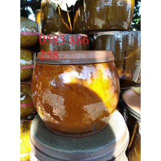 Lu, khạp hủ ngâm dưa cá muối tương cà