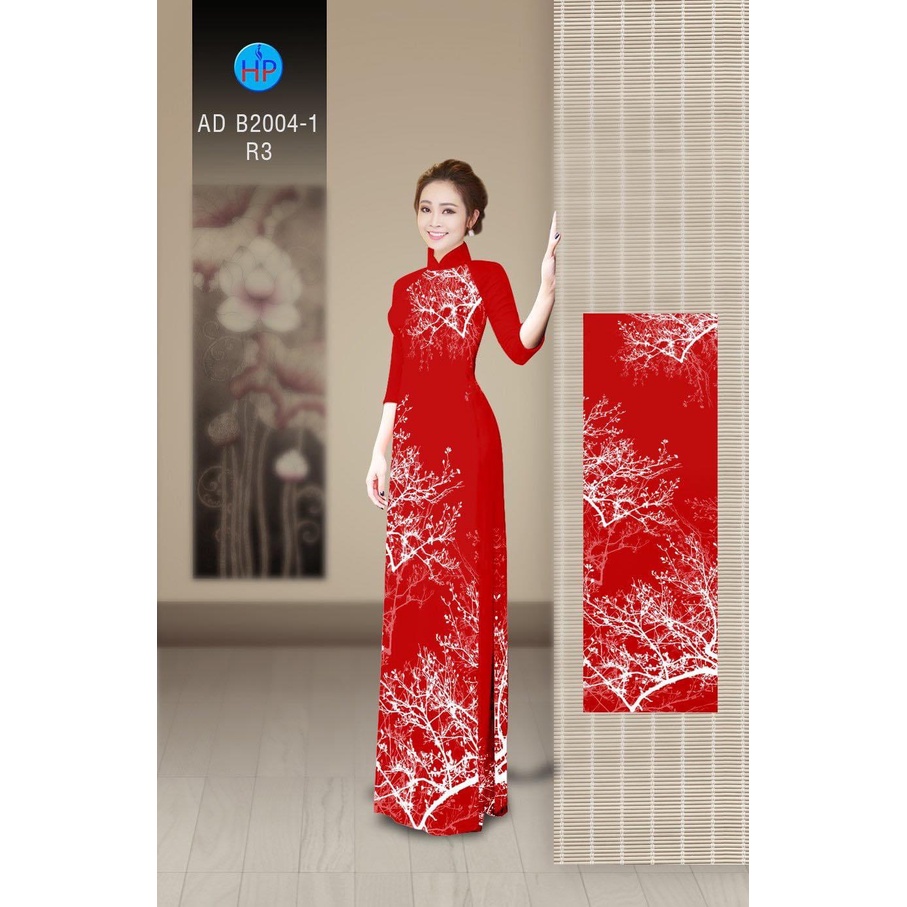 Vải may áo dài mẫu tổng hợp xinh trung niên mặc xinh