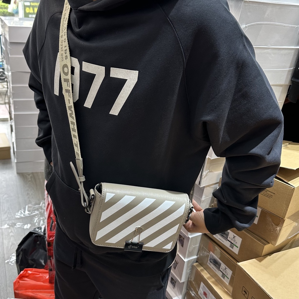 Túi đeo chéo Off White Be LA fullbox