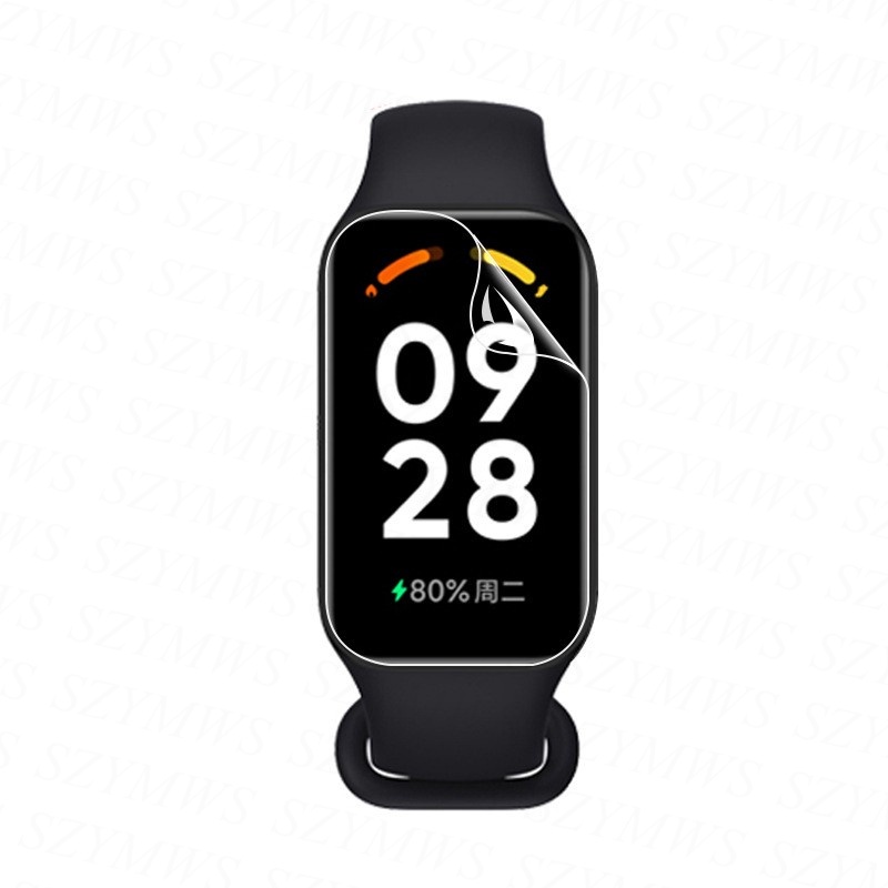 Kính Cường Lực 3d Bảo Vệ Màn Hình Đồng Hồ Thông Minh redmi band 2 / xiaomi band 8 pro