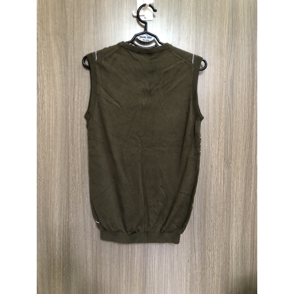 • Áo gile len mỏng fred perry chính hãng unisex cho nam và nữ•