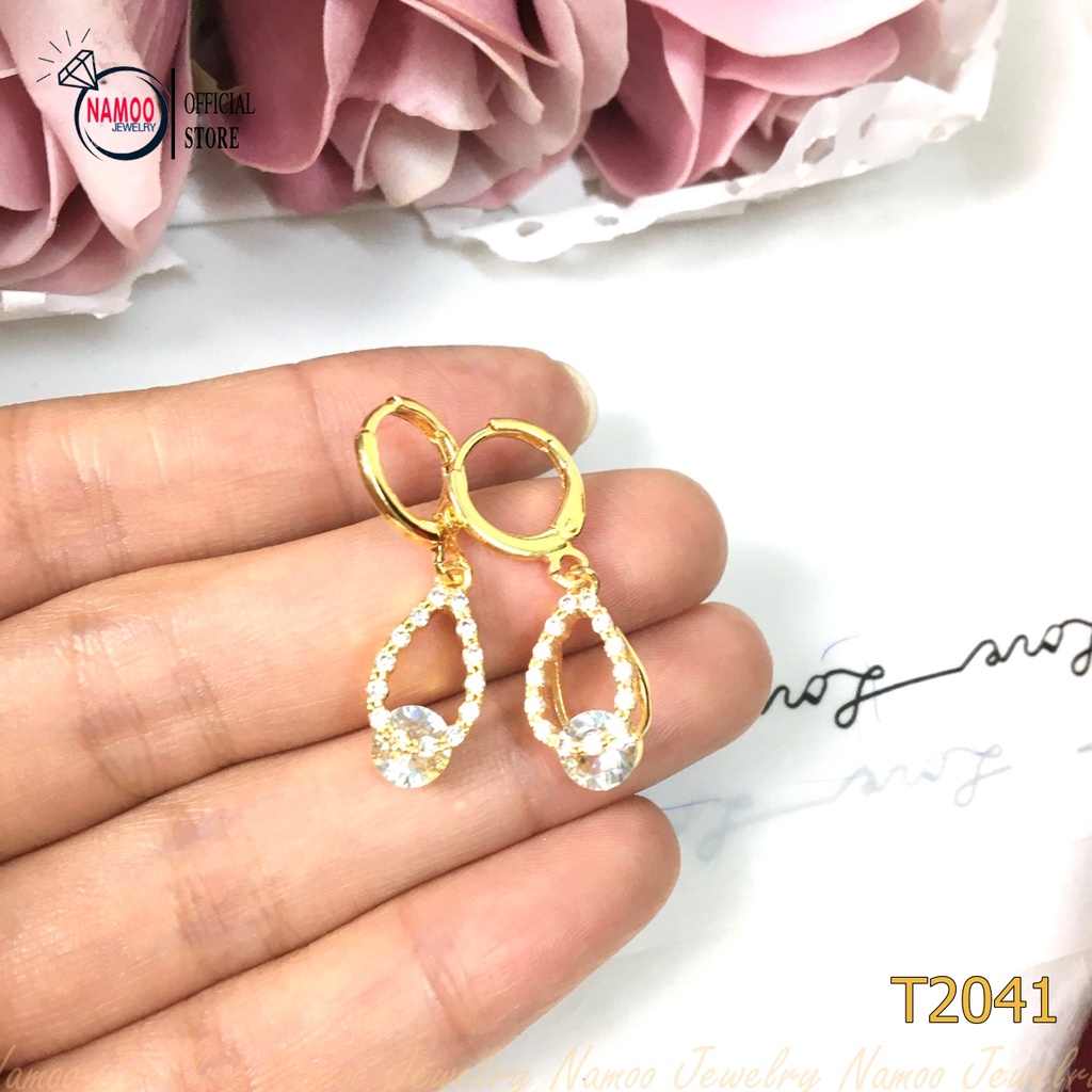 Bông Tai Nữ T2041 Đẳng Cấp Phái Đẹp Namoo Jewelry