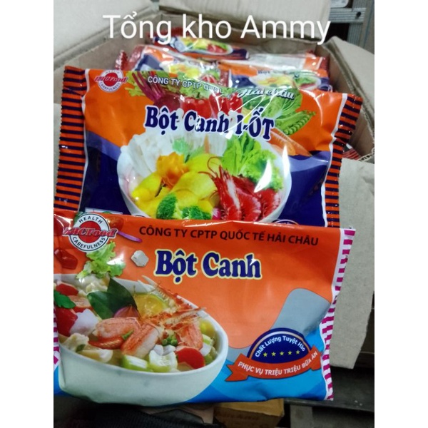 Thùng 50 gói bột canh i ốt Hải Châu/ bột canh không i ốt Hải Châu 190g CTCP TP QUỐC TẾ HẢI CHÂU