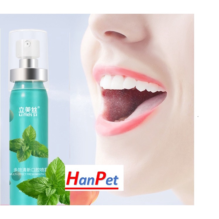 Xịt bạc hà Orgo- 20ml thơm miệng chó mèo