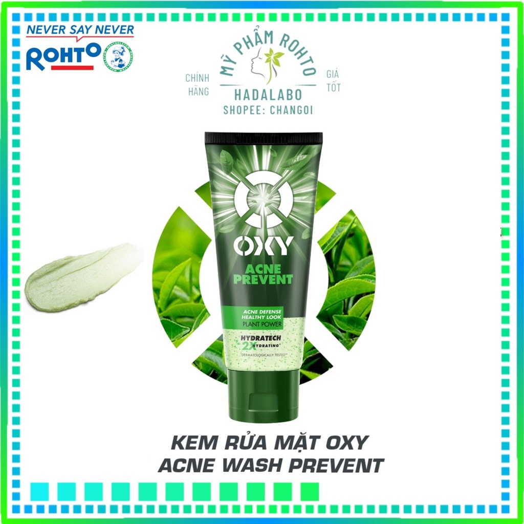 Gel rửa mặt - Oxy Acne Wash Prevent 100g