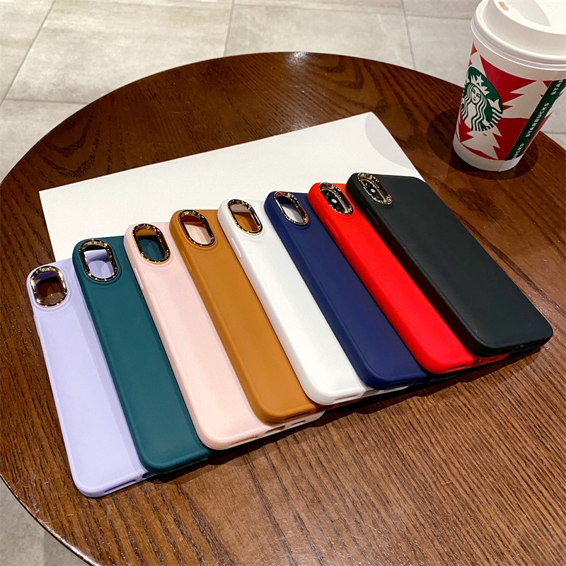 Ốp Điện Thoại Mềm Mạ Điện Có Túi Khí Chống Rơi Cho iPhone X XR XS MAX 7 8 Plus ip8
