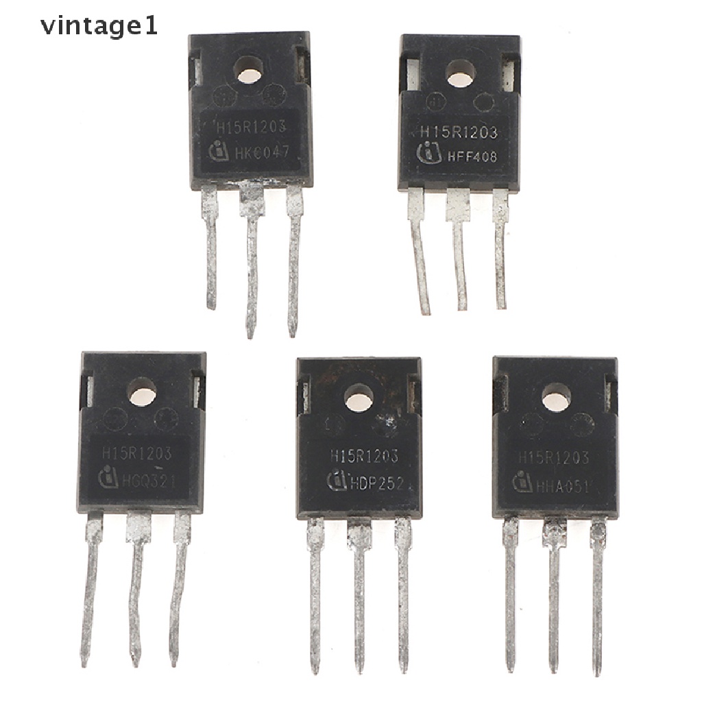 Bộ 5 Linh Kiện Bán Dẫn H15R1203 15A 1200V IGBT