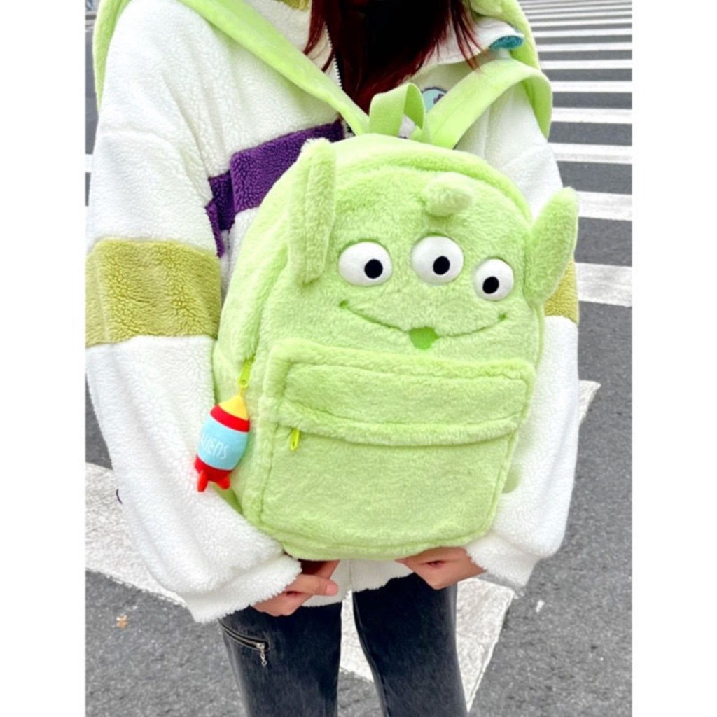 Ba Lô Đi Học Hình Thú Sullivan Dễ Thương Cho Bé Gái