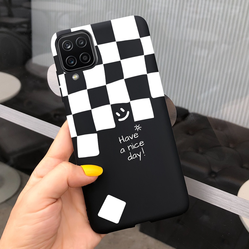 Ốp Điện Thoại TPU Dẻo Họa Tiết Hoạt Hình Màu Sắc Ngọt Ngào Xinh Xắn Cho Samsung Galaxy A12 SM-A125F Samsung M12 5G A 12 M 12