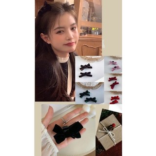 Kẹp tóc nơ nhung xinh xắn