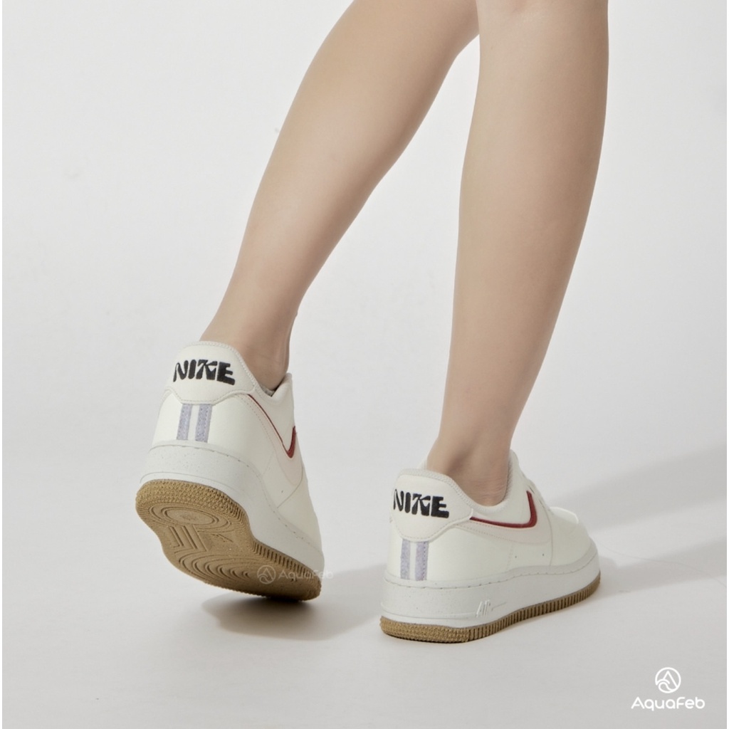 Giày Nữ Air Force 1 Chính Hãng 🔴SIMPLE SNEAKER🔴 Giày Sneaker AF1 Nữ Low 82 Sail Brown
