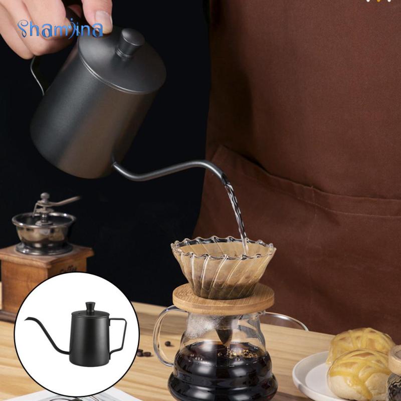 Shamjina Ấm Đun Nước Cổ Ngỗng Bằng Thép Không Gỉ Chất Lượng Cao