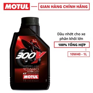 NHỚT MOTUL 300V FACTORY LINE ROAD RACING 10W40 [ MADE IN FRANCE ]