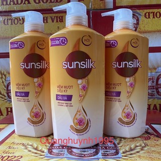 Dầu Xả Sunsilk Mềm Mượt Diệu Kỳ 640g (Mầu Vàng)