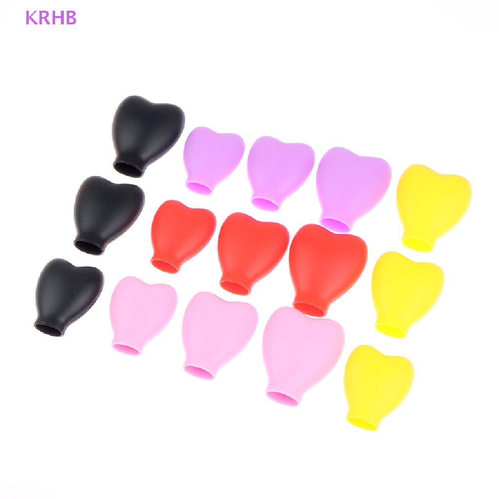 Bộ 3 Hộp Silicon Đựng Cọ Trang Điểm Chống Bụi Mới