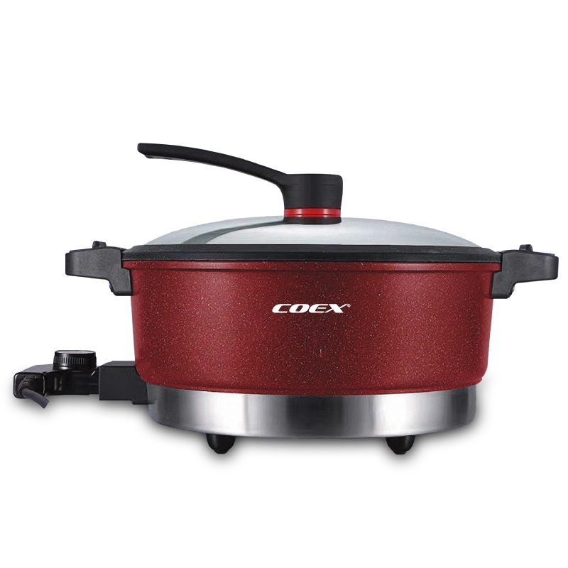 Lẩu điện đa năng Coex CH-2118 (Kèm khay hấp)