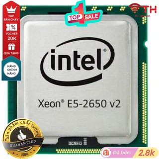 CPU intel E5 2650v2 8 nhân 16 luồng Bá chủ phân khúc giá rẻ ~i7 7700