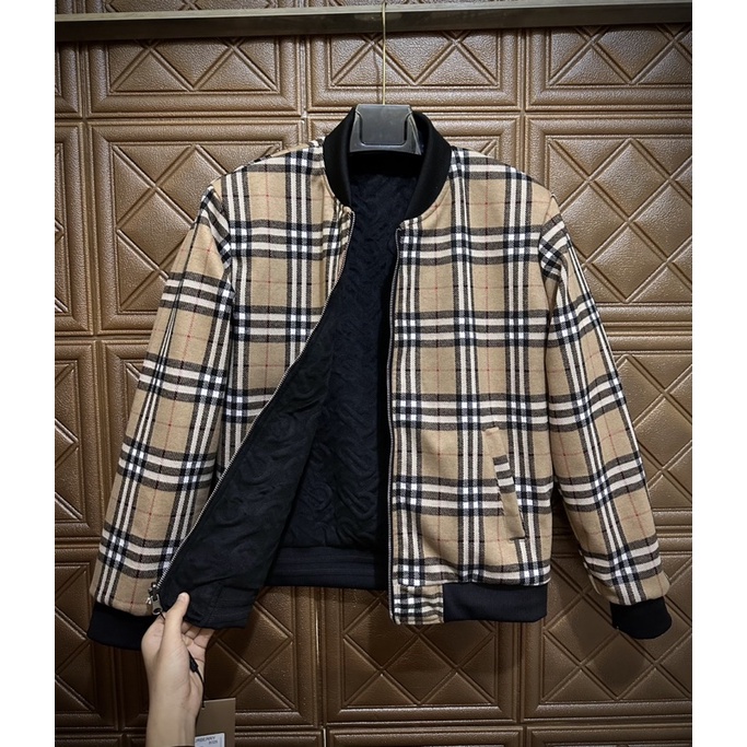 Áo jacket Nhung BB 2 mặt cực chất