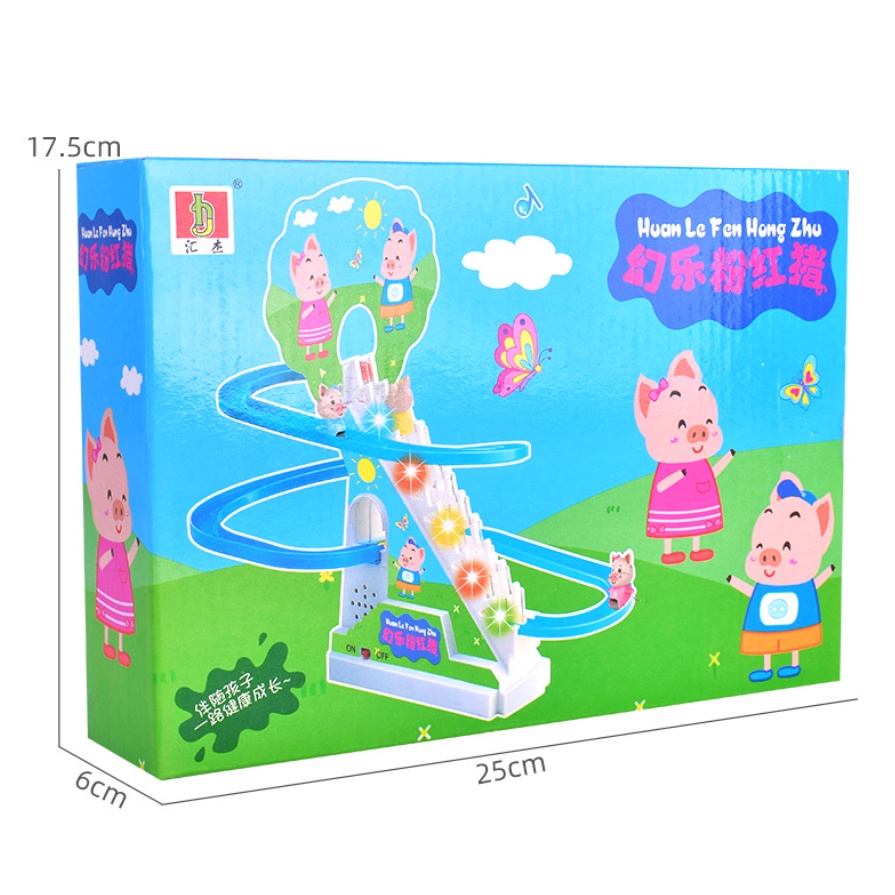 Đồ chơi heo Peppa leo cầu thang