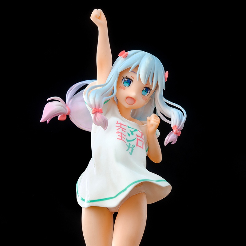 Áo Thun In Hình Nhân Vật Anime Sagiri Izumi 24Cm Mô Hình Đồ Chơi Cô Gái Gợi Cảm Bằng PVC