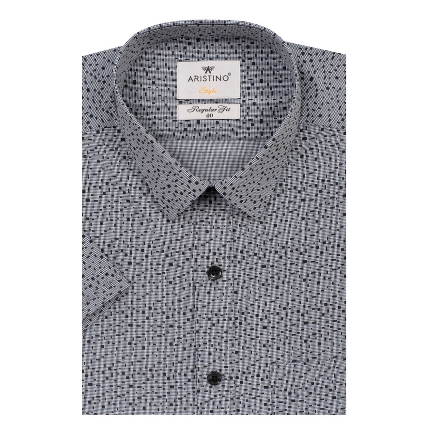 Áo sơ mi nam ngắn tay Aristino ASS069S9 sợi sồi TAG 725K