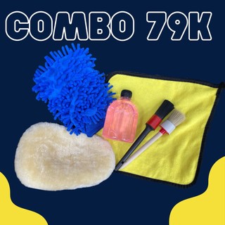 Combo xà bông 3m 79.000 rửa xe máy ô tô tại nhà