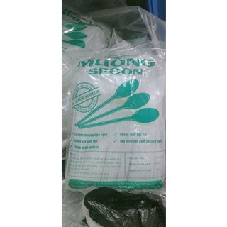 Muỗng ăn dùng 1 lần - 1 bịch 80 cái