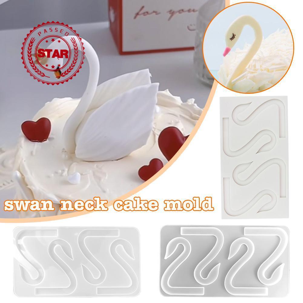 Khuôn Làm Bánh Chất Liệu Silicone Hình Thiên Nga Sáng Tạo Y7D7
