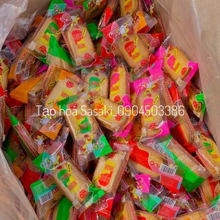 Thùng bánh quy bơ gà hương vị dễ ăn minh phát 3.8kg