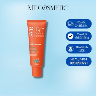 Kem chống nắng trong suốt, không nhờn rít svr sun secure fluide spf50+ 50ml