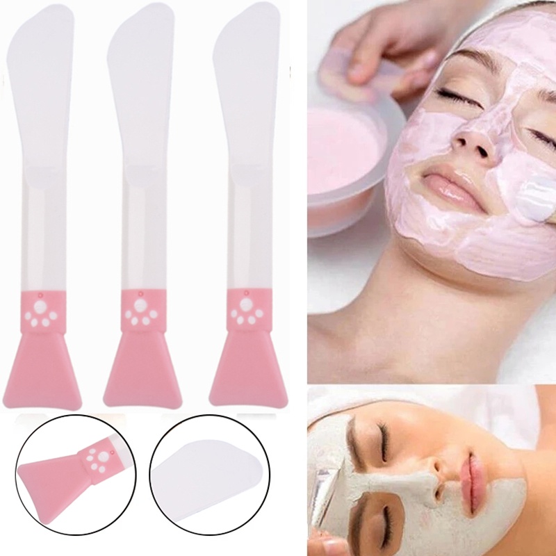 1 Cọ Silicon Hai Đầu Dùng Đắp Mặt Nạ DIY Dễ Thương Đa Năng