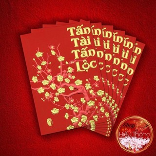 ( SHIP HOA TOC) COMBO 2 TAP Lì xì Tết đỏ /vang bé 2025 ( 8*11.5cm)