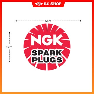 Tem NGK Dán Xe Siêu Ngầu [5cm x 5cm]