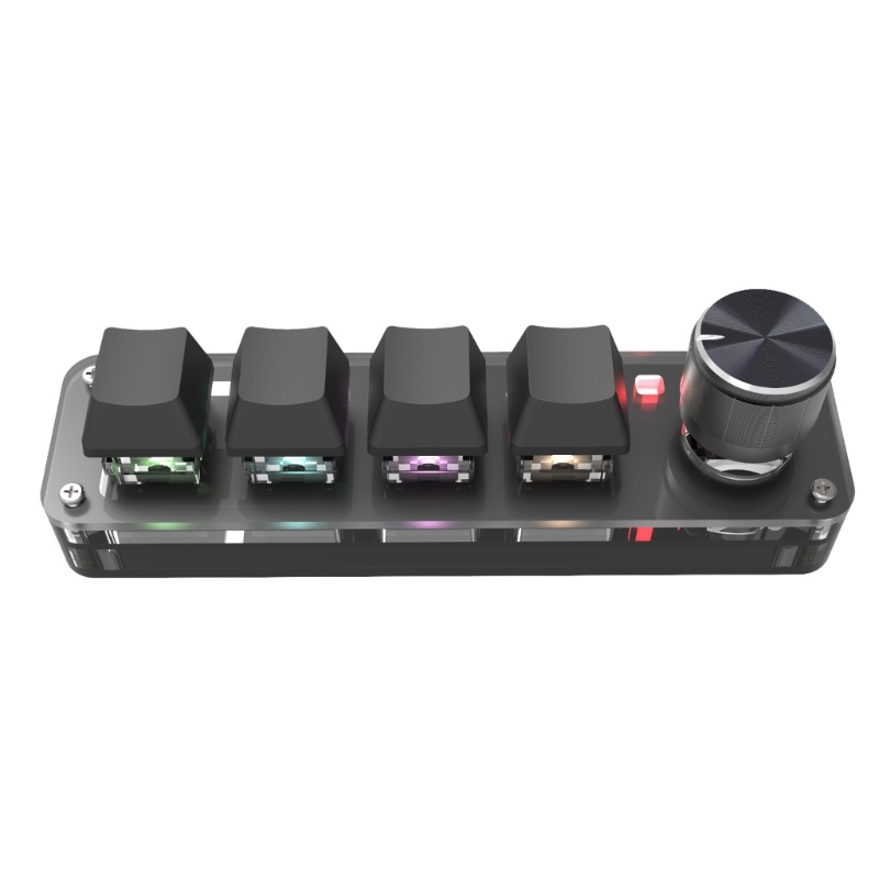 Bàn Phím Macro 4 Phím Có Đèn Led RGB Chuyên Dùng Chơi Game